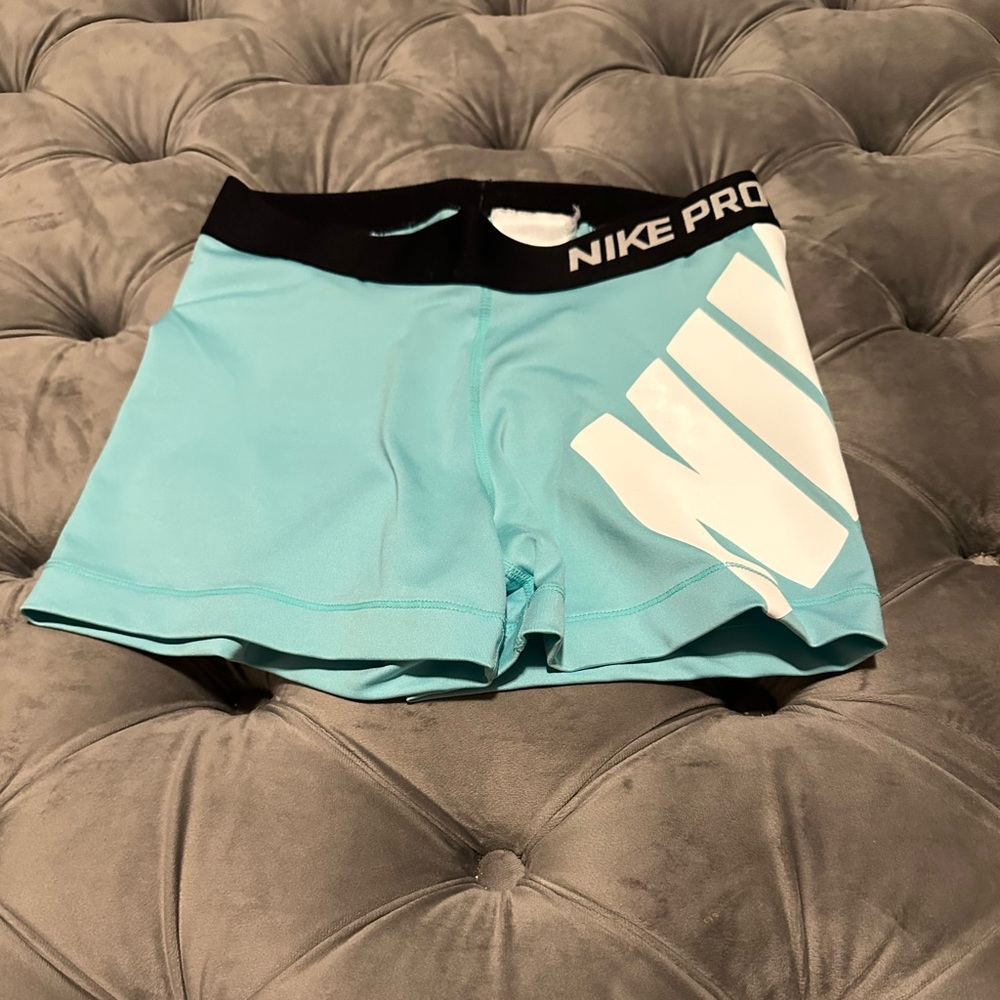 Nike pro shorts - teal